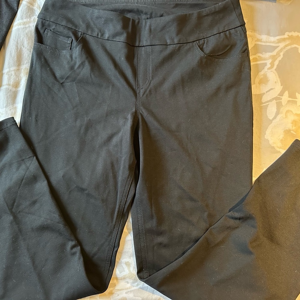EUC stretch pull-on dress pants.